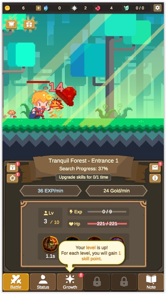 Tiny Pixel Knight - Preview 3