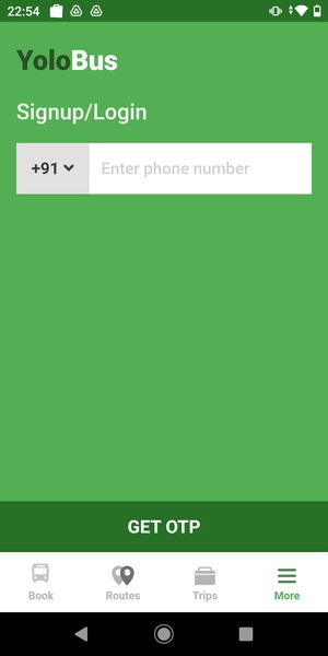 Online Bus Ticket Booking App : YoloBus - Preview 1