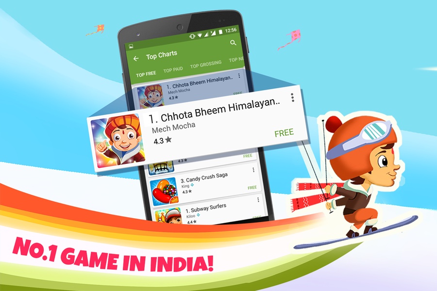 Chhota Bheem Himalayan Game - Preview 2