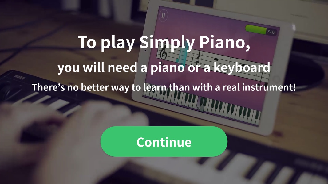 crema Conquista cuello Simply Piano by JoyTunes para Android - Descarga el APK en Uptodown