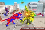 Flying Panther Robot Bike Game screenshot 2