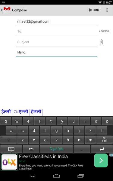 Nepali Pride Nepali Keyboard - Preview 2