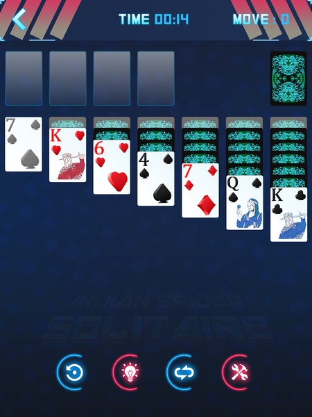 Indian Spider Solitaire - Preview 4
