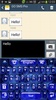 GO Keyboard Blue Theme screenshot 11