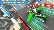 Flying Bike Game Stunt Racing screenshot 3