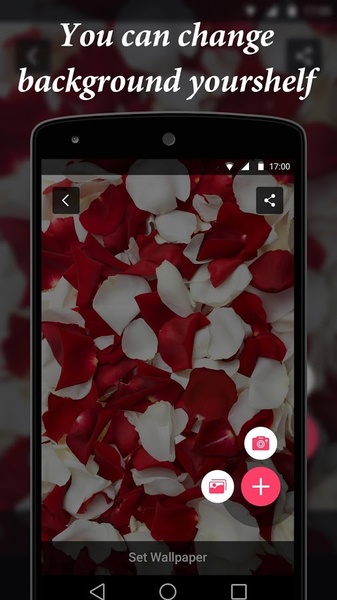 Rose petals 3D Live Wallpapers Free - Preview 9