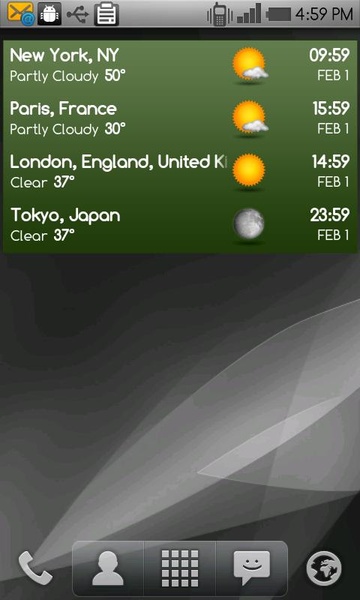 World clock & weather - Preview 6