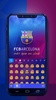 FC Barcelone Keyboard themes screenshot 2
