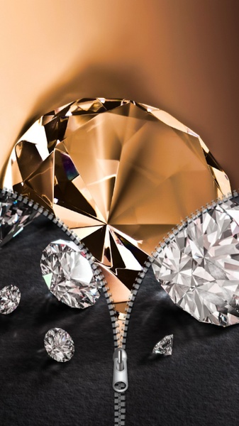 Diamond Zipper Screen Lock - Preview 1