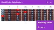 Guitar Chord Finder screenshot 3