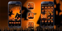 Halloween Dark Night Launcher Theme screenshot 6