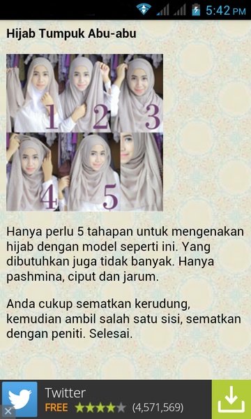 Model Hijab Terbaru - Preview 1