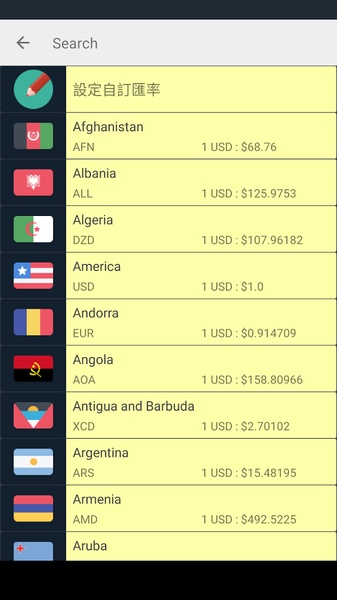 Travel Exchange Rate - Preview 1