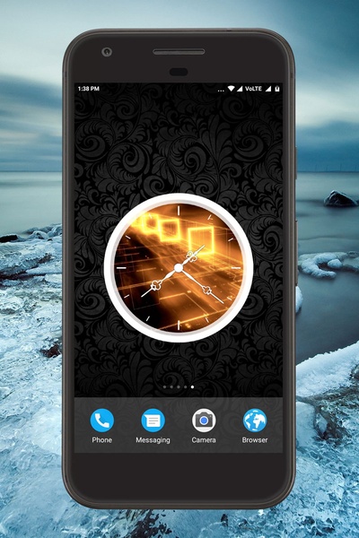 Awesome Clock Live Wallpaper - Preview 2