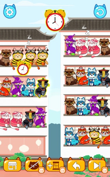 Cat Color Sort Puzzle - Preview 2