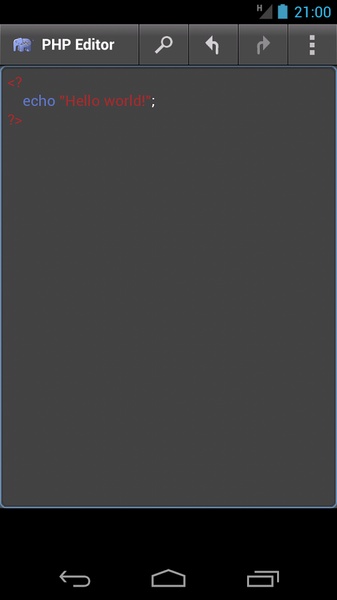PHP Editor - Preview 1