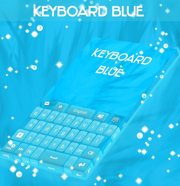 Keyboard Theme Blue - Preview 5