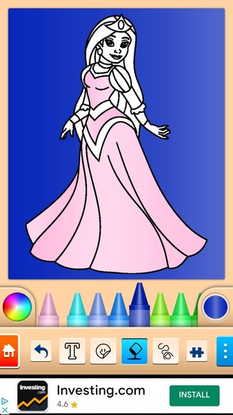 Coloring Mermaids - Preview 2