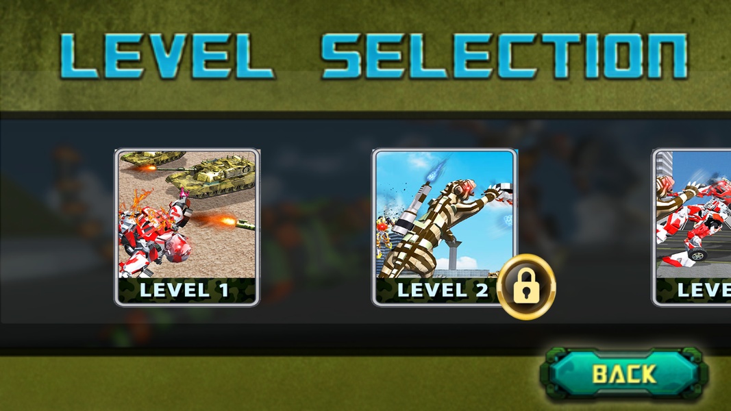 Furious Wild Tiger Robot Tank Robot Transform Game - Preview 4