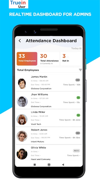 Truein User - Preview 3