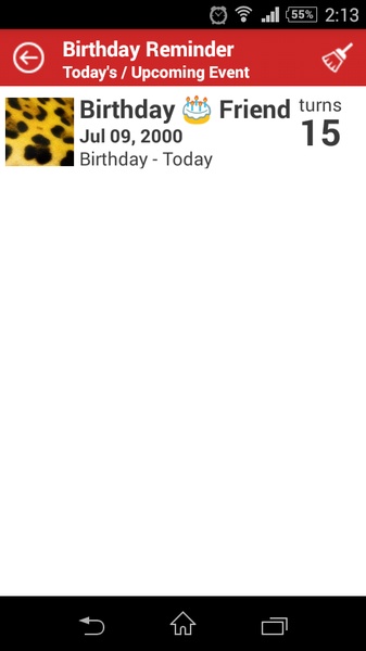 Birthday Reminder Alarm - Preview 5
