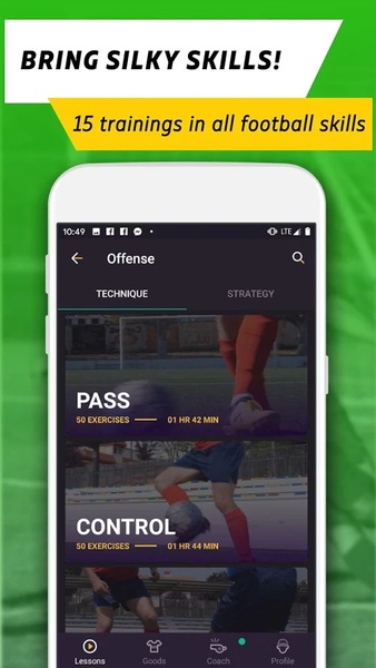 Football School: football training video - Preview 1