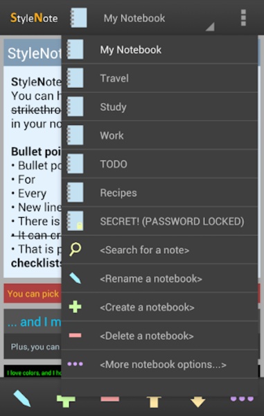 StyleNote - Preview 3