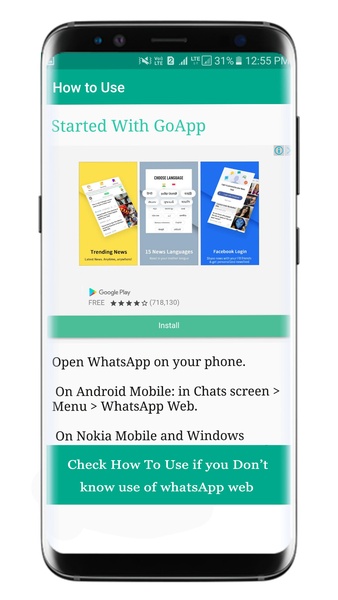 GoApp - WhatsApp Clone - Preview 4
