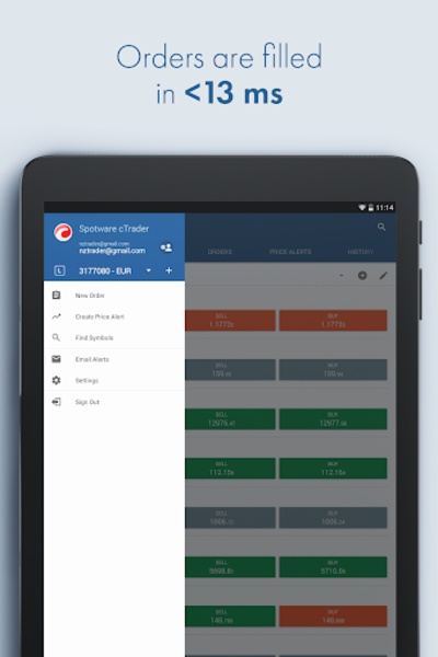 FxPro cTrader - Preview 1