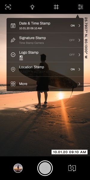 Timestamp camera: DateTime location stamp on photo - Preview 3