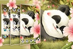 Cute Baby Panda Theme screenshot 3