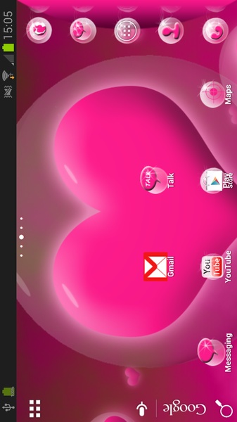 ADW Hearts Theme - Preview 1