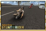 VR Highway Bike Attack Race screenshot 1