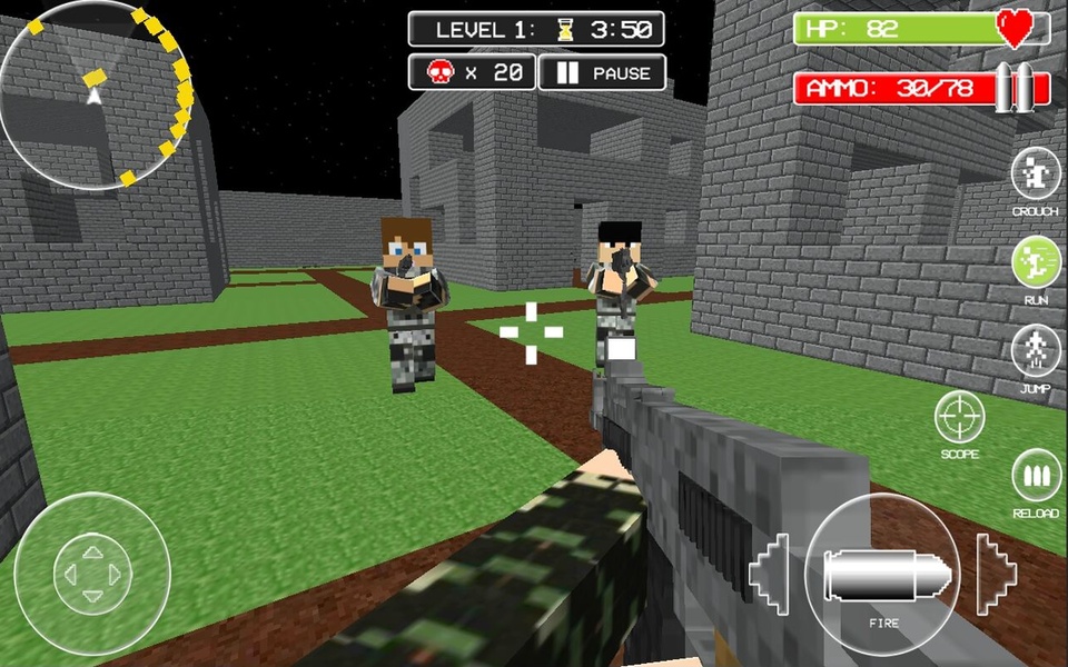 Diverse Block Survival Game - Preview 3