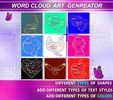 Word Cloud Art Generator screenshot 3