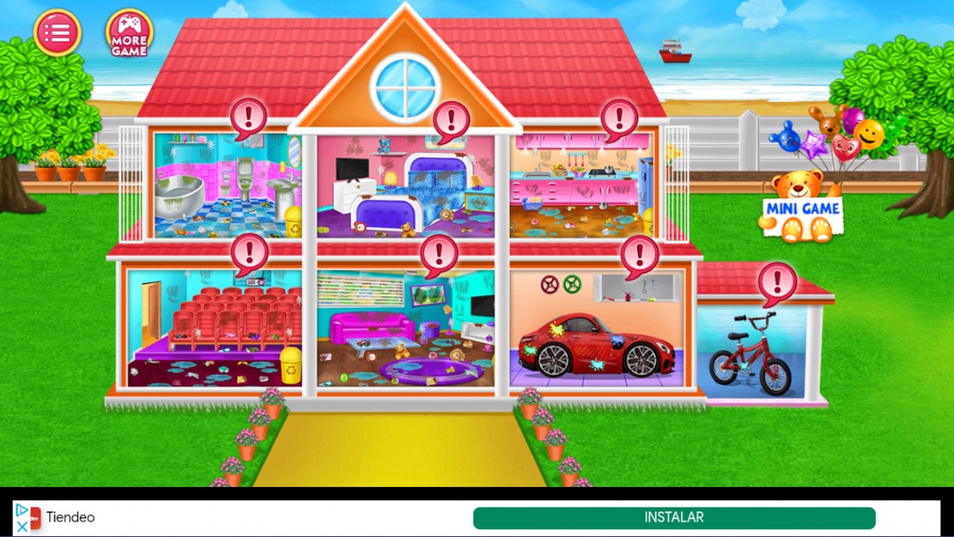 Doll House Cleanup Design Game APK for Android Download