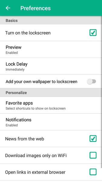 Favorites Lock Screen - Preview 10