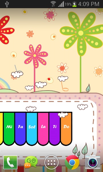 Mini Piano Live Wallpaper - Preview 2