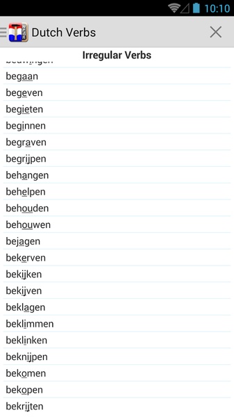 Dutch Verbs - Preview 2