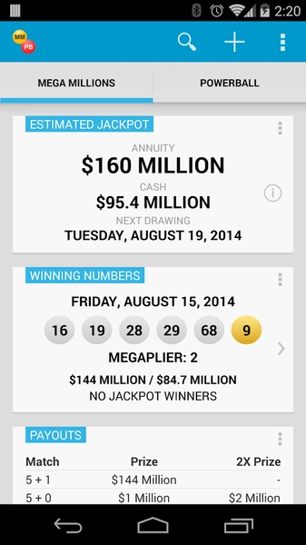 Mega Millions & Powerball - Preview 5