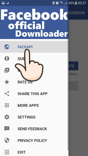 Facebook Downloader lite - Preview 2