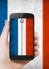 France Flag Zipper Lock screenshot 7