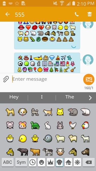 Emoji 1 Free Font Theme - Preview 2