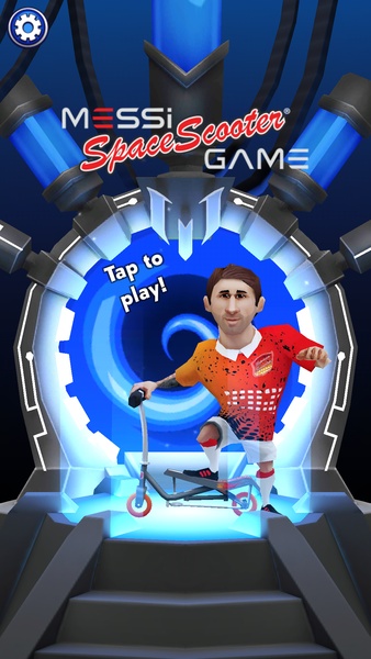 Messi Space Scooter Game - Preview 8