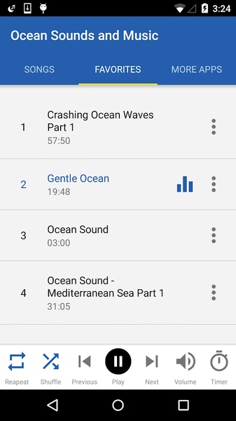 Ocean Sounds and Music - Preview 3