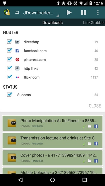 MyJDownloader - Preview 4