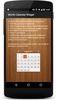 Month Calendar Widget screenshot 1