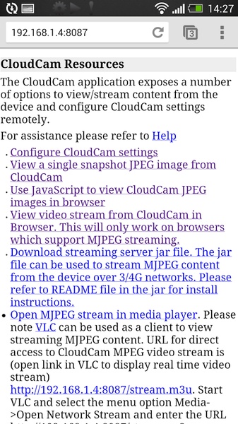CloudCamDemo - Preview 3