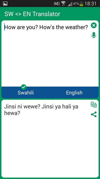 SW <> EN Translator - Preview 3