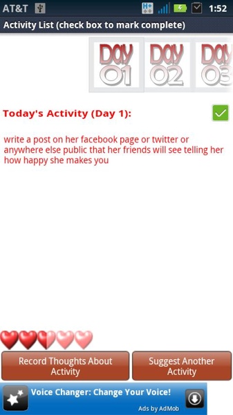 30 Day Relationship Challenge - Preview 2